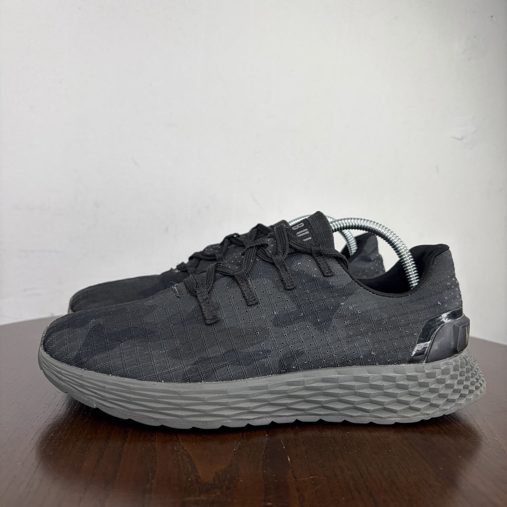 NoBull‎ Allday Ripstop Shoes Women's 7 Black Camo Athletic Gym Trainers Sneakers